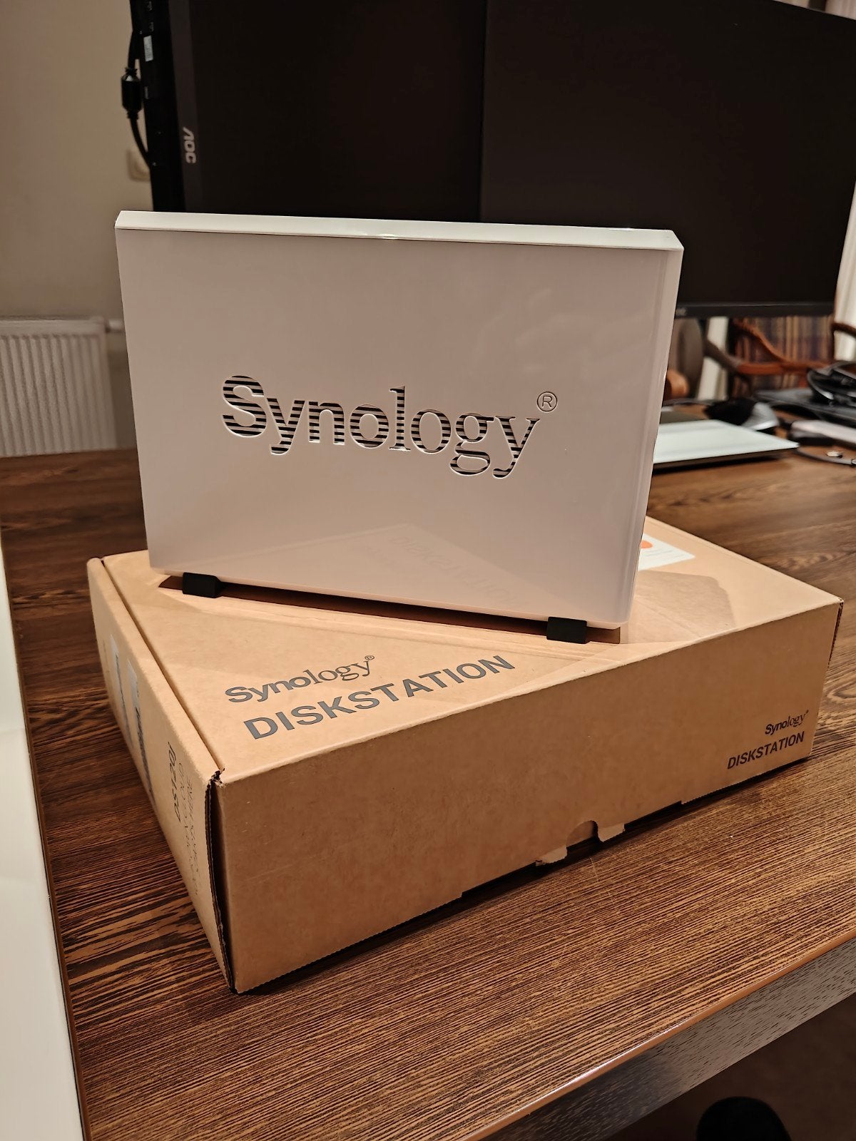 Synology DS120j NAS + 1TB HDD, Computers en Software, Ophalen of Verzenden, Zo goed als nieuw