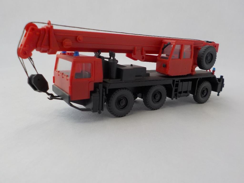 Kibri 10330 Mobiele Brandweerkraan Feuerwehr Brandweer, Ophalen of Verzenden, Zo goed als nieuw, Overige typen, Overige merken