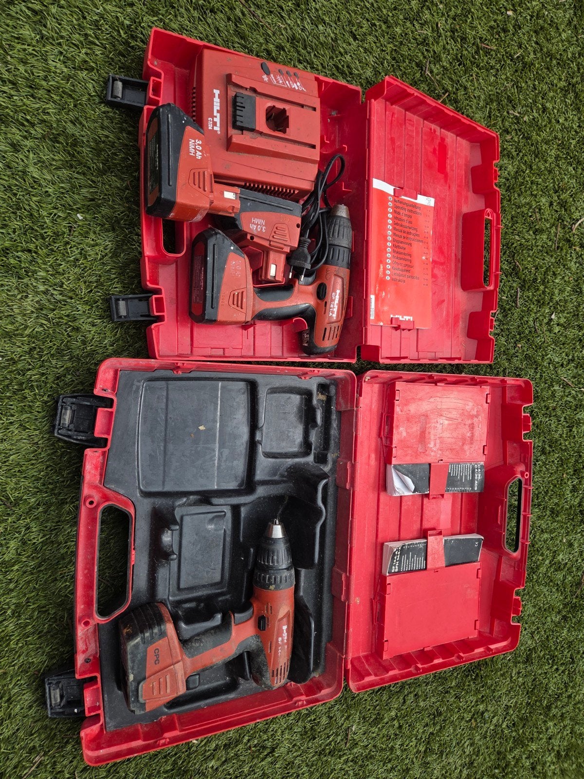 Hilti SF 121A en SF 144A schroeftol, Ophalen, Overige typen