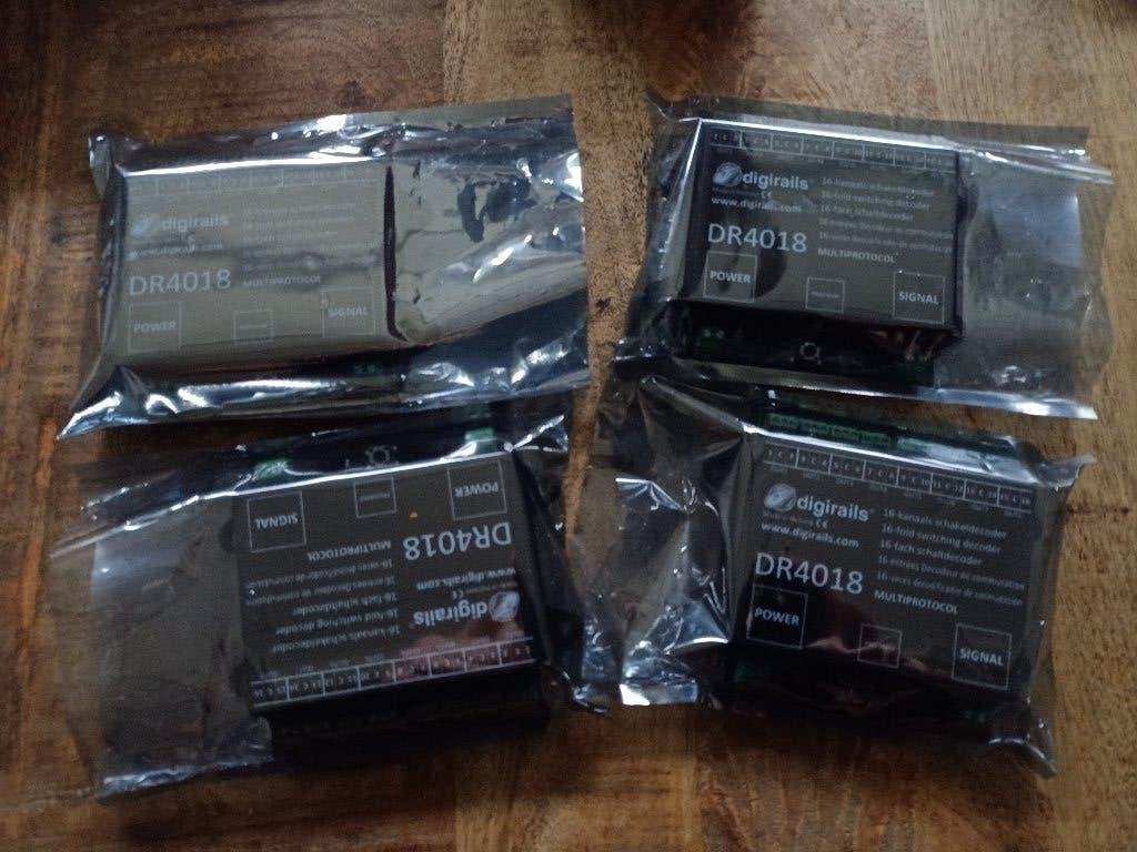 digikeijs functiedecoders DR4018 16 kanaals MP nieuw !, Overige merken, Gelijkstroom, Overige typen, Nieuw
