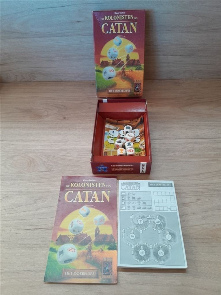 De kolonisten van Catan - het dobbelspel - s3737, Verzenden, Zo goed als nieuw