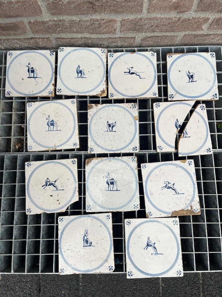 Antieke tegeltjes, Antiek en Kunst, Ophalen