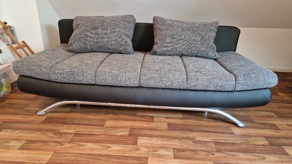 slaapbank 2 persoons, Ophalen, Tweepersoons, 190 cm of minder, Zo goed als nieuw