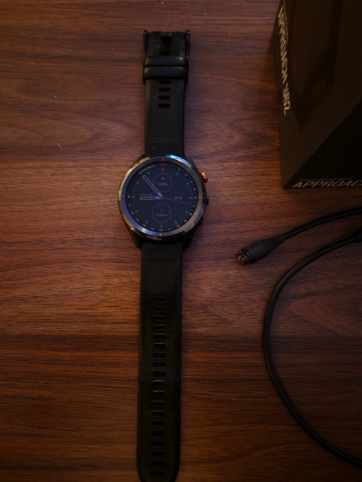 Garmin Approach S62 GPS Golfhorloge, Gebruikt, Zwart, Garmin, Ophalen of Verzenden
