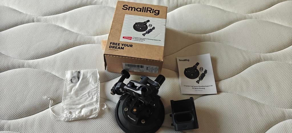 SmallRig 4236B 4" Suction Cup Camera Kit+DJI Pocket 3 Mount, Ophalen of Verzenden, Overige merken