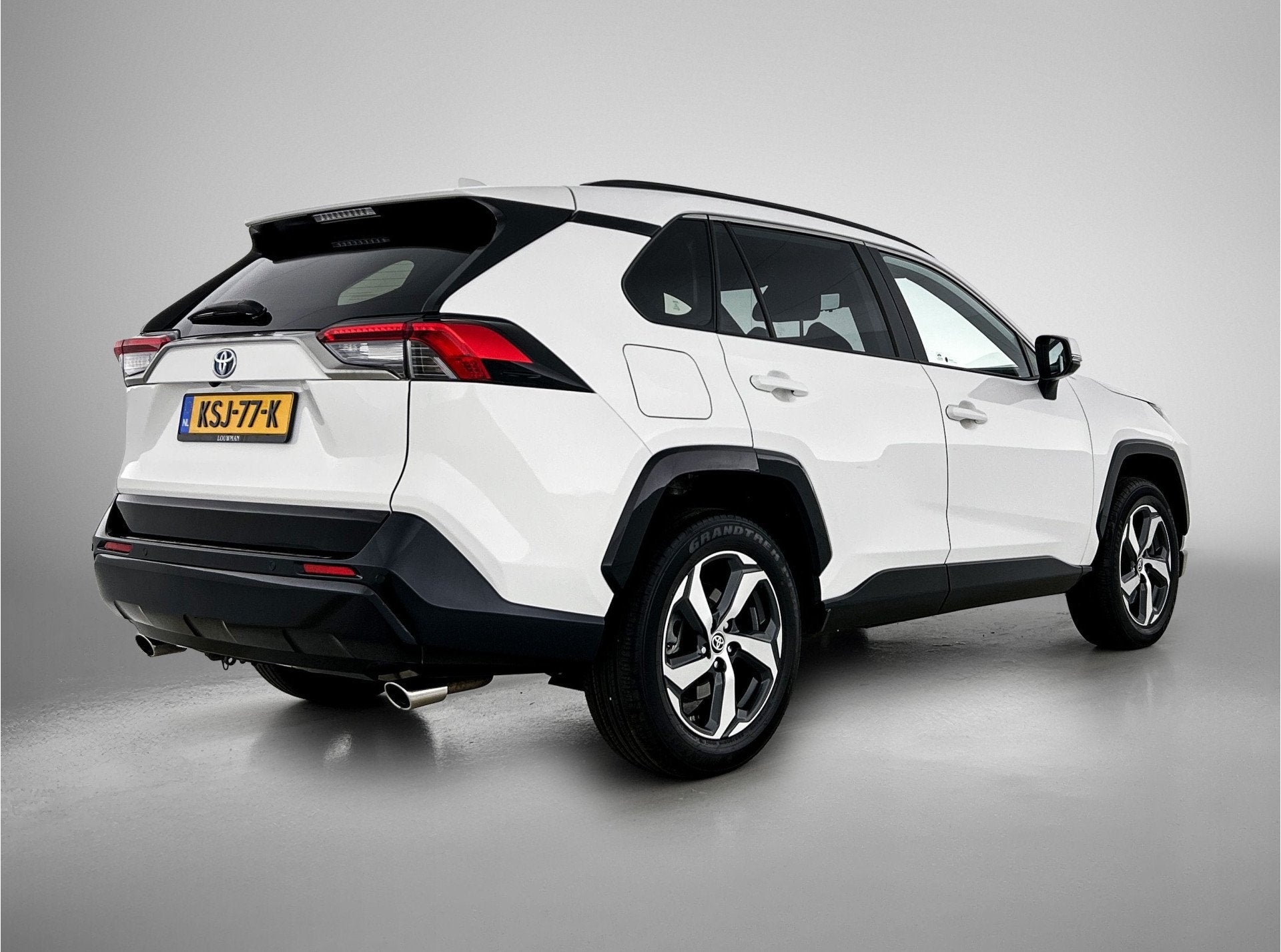 Toyota RAV4 2.5 Plug-in Hybrid AWD Dynamic + | Dodehoek dete, Automaat, Stof, Gebruikt, Wit