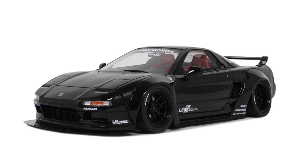 1:18 Honda NSX (NA1) LB-Works - 2020 - Zwart NIEUW!, OttOMobile, Auto, ., Nieuw