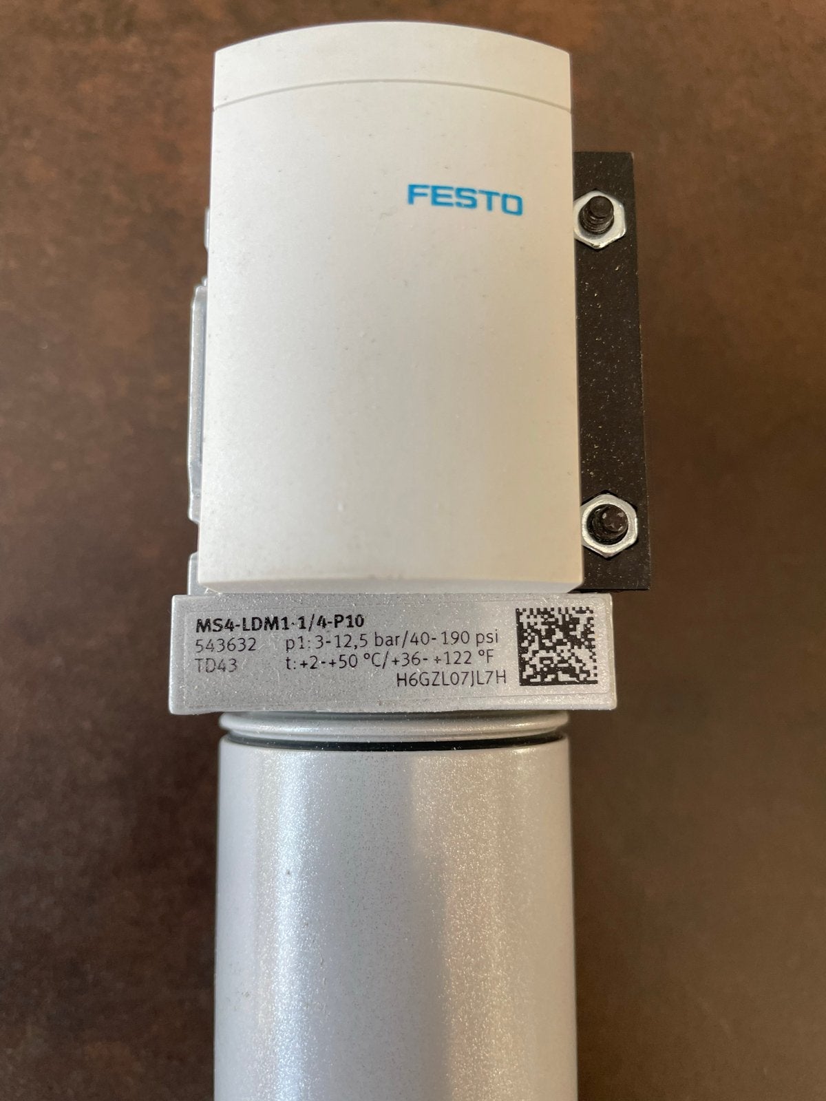 Festo MS4-LDM1-1/4-P10 Luchtverzorgingseenheid, Doe-het-zelf en Verbouw, Ophalen of Verzenden