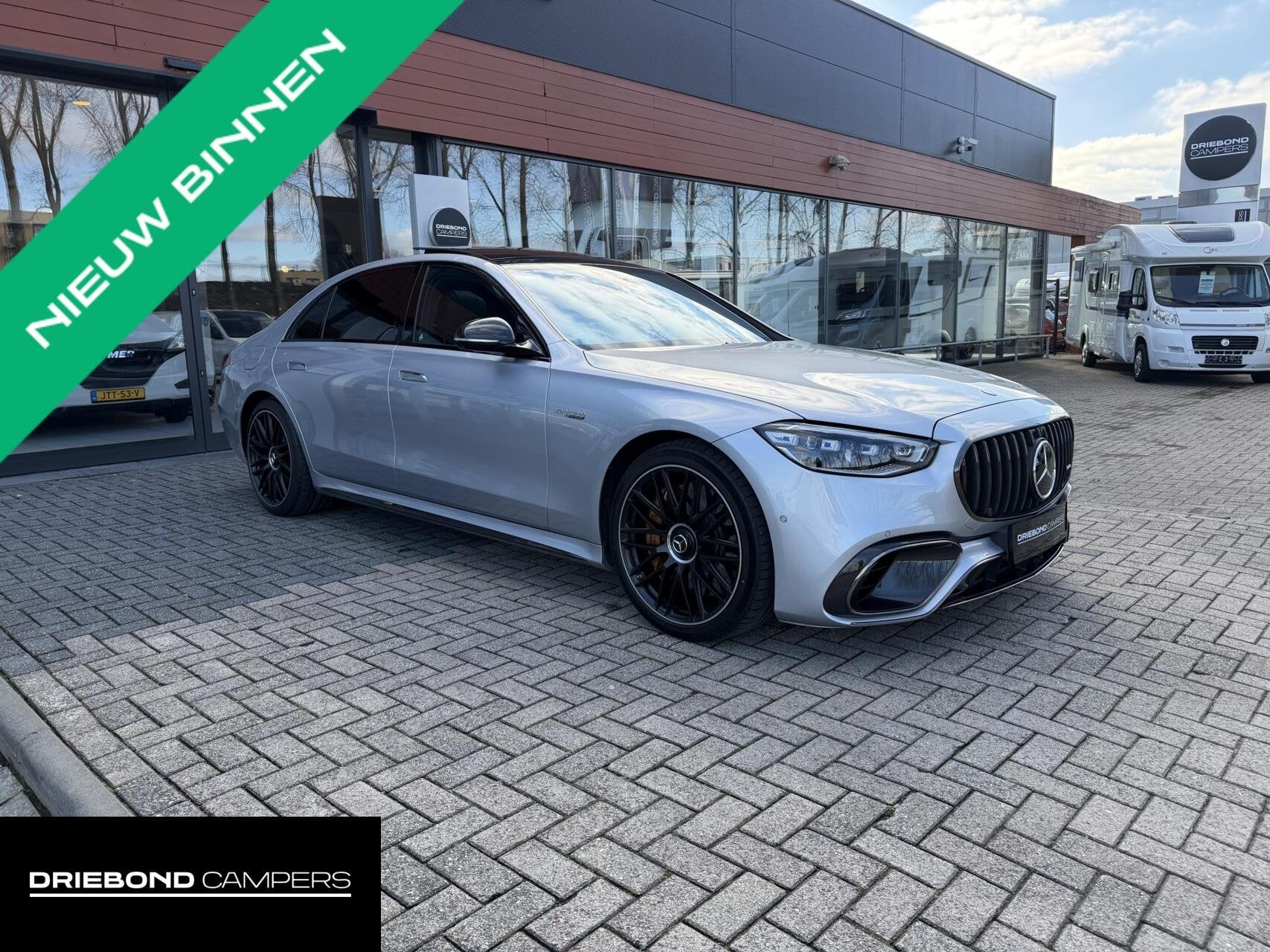 Mercedes S-klasse AMG 63 S E Keramisch Carbon In/Exterieur B, Gebruikt, Met garantie (alle), Vierwielaandrijving, Hybride Elektrisch/Benzine