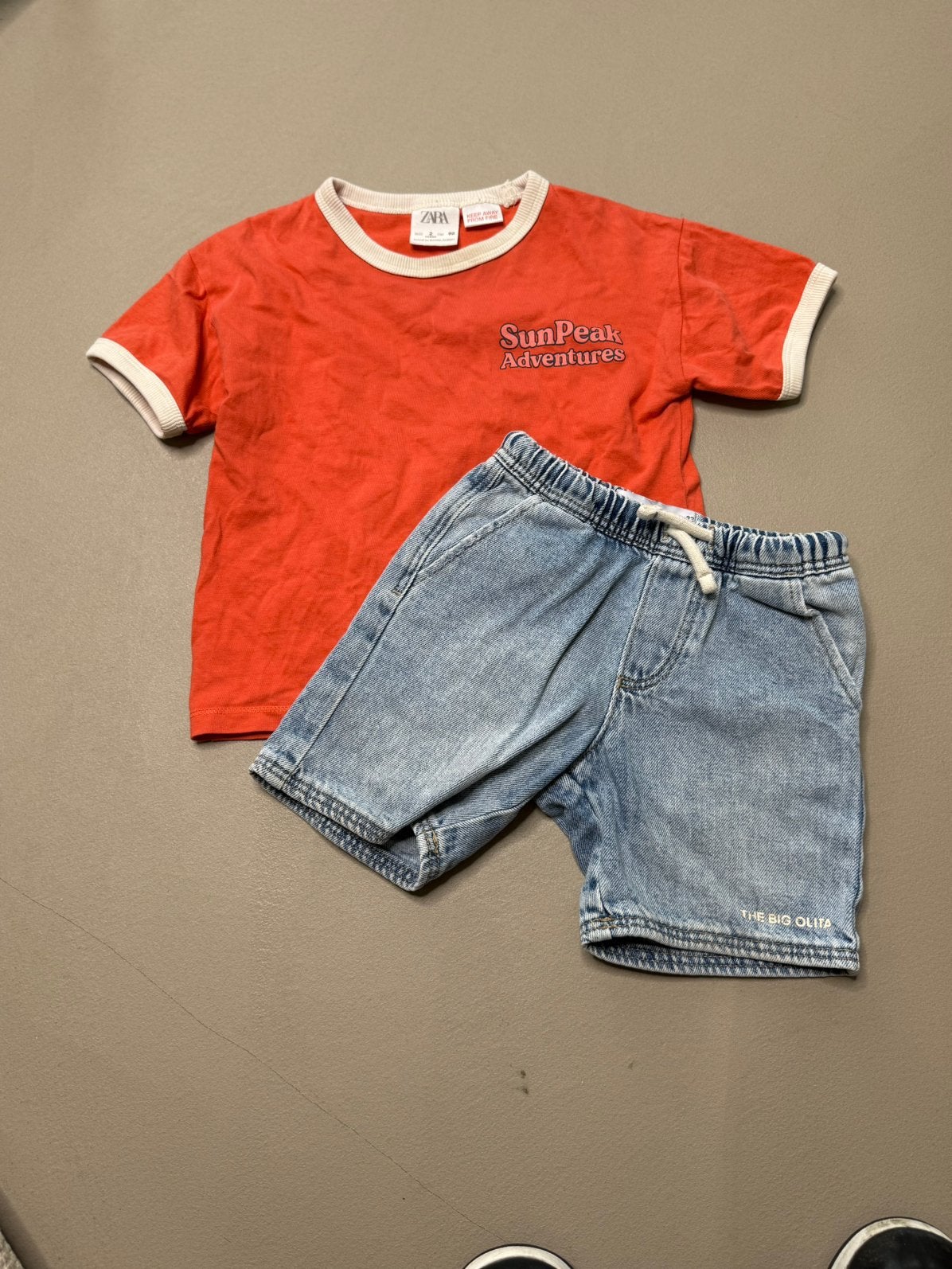 Zara zomer set maat 92, Ophalen of Verzenden, Zo goed als nieuw, Jongen, Setje