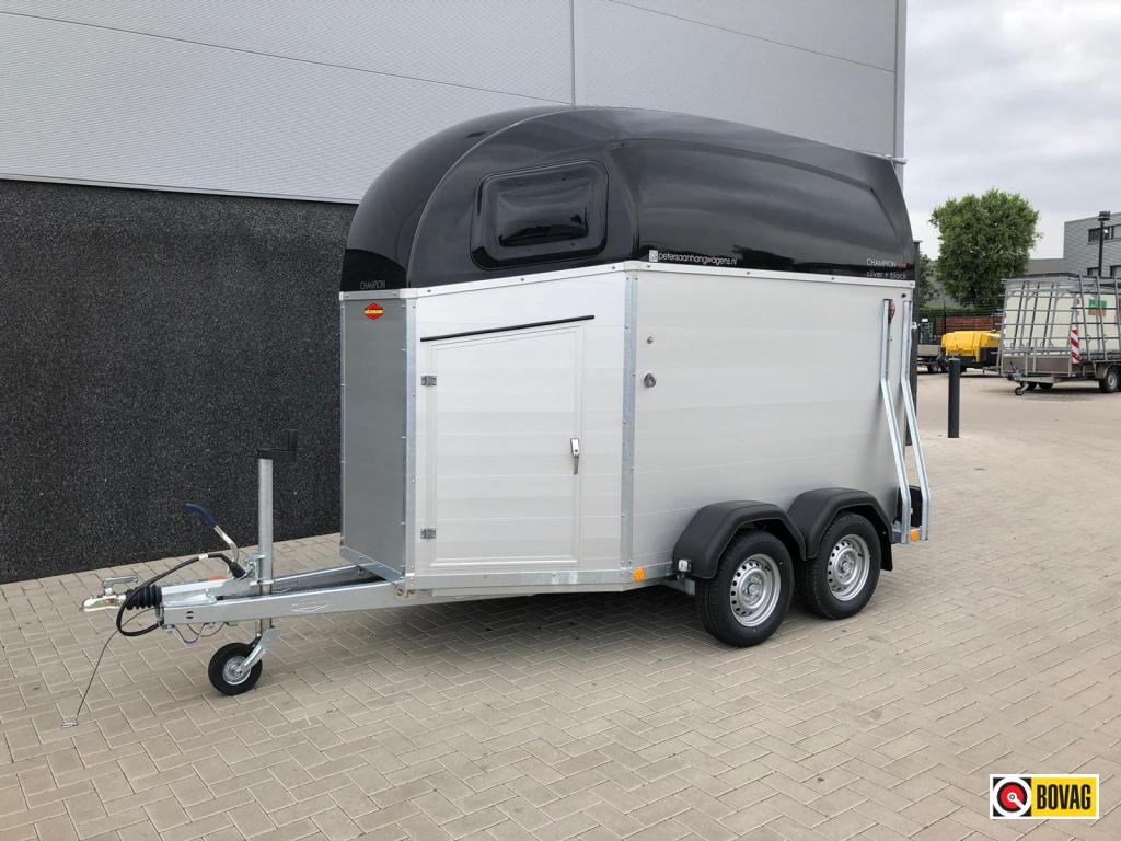 Paardentrailer Bockmann Champion Esprit met Zadelkamer, Nieuw, Aluminium, 2-paards trailer