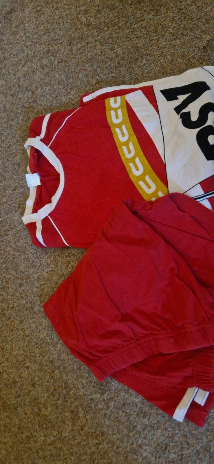 PSV Voetbaltenue - Rood/Wit, Nacht- of Onderkleding, Gebruikt, Psv, Jongen of Meisje