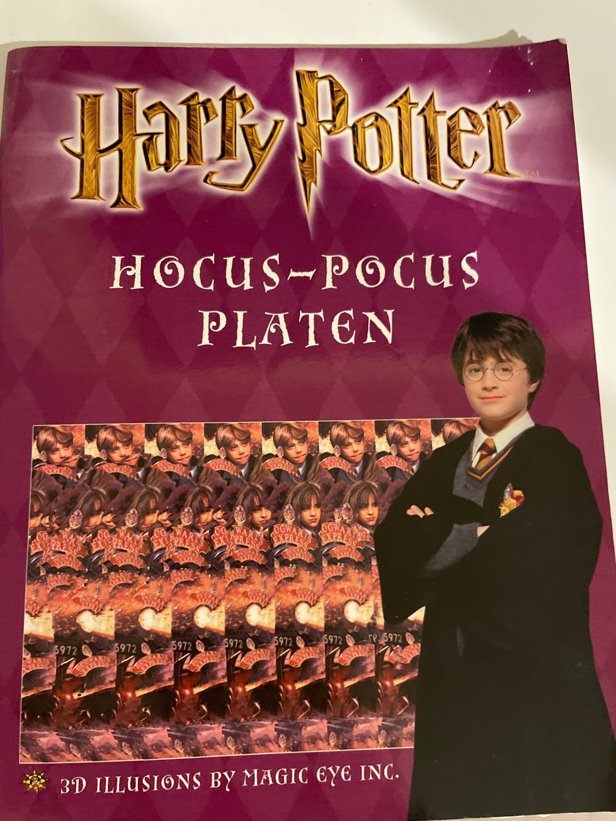 Harry Potter Hocus-Pocus Platen 3D Illusies, Ophalen of Verzenden, Zo goed als nieuw