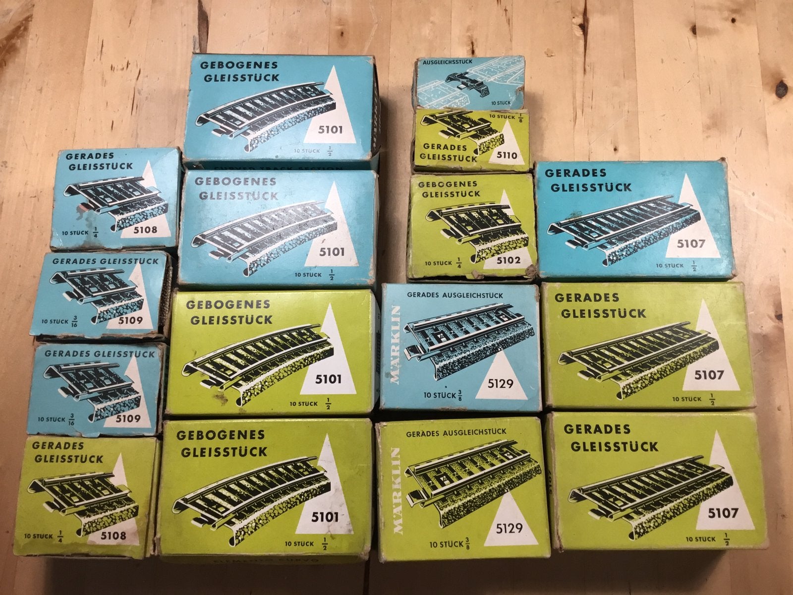 Marklin M tussenstukjes in OVP, Wisselstroom, Gebruikt, Rails, Ophalen of Verzenden