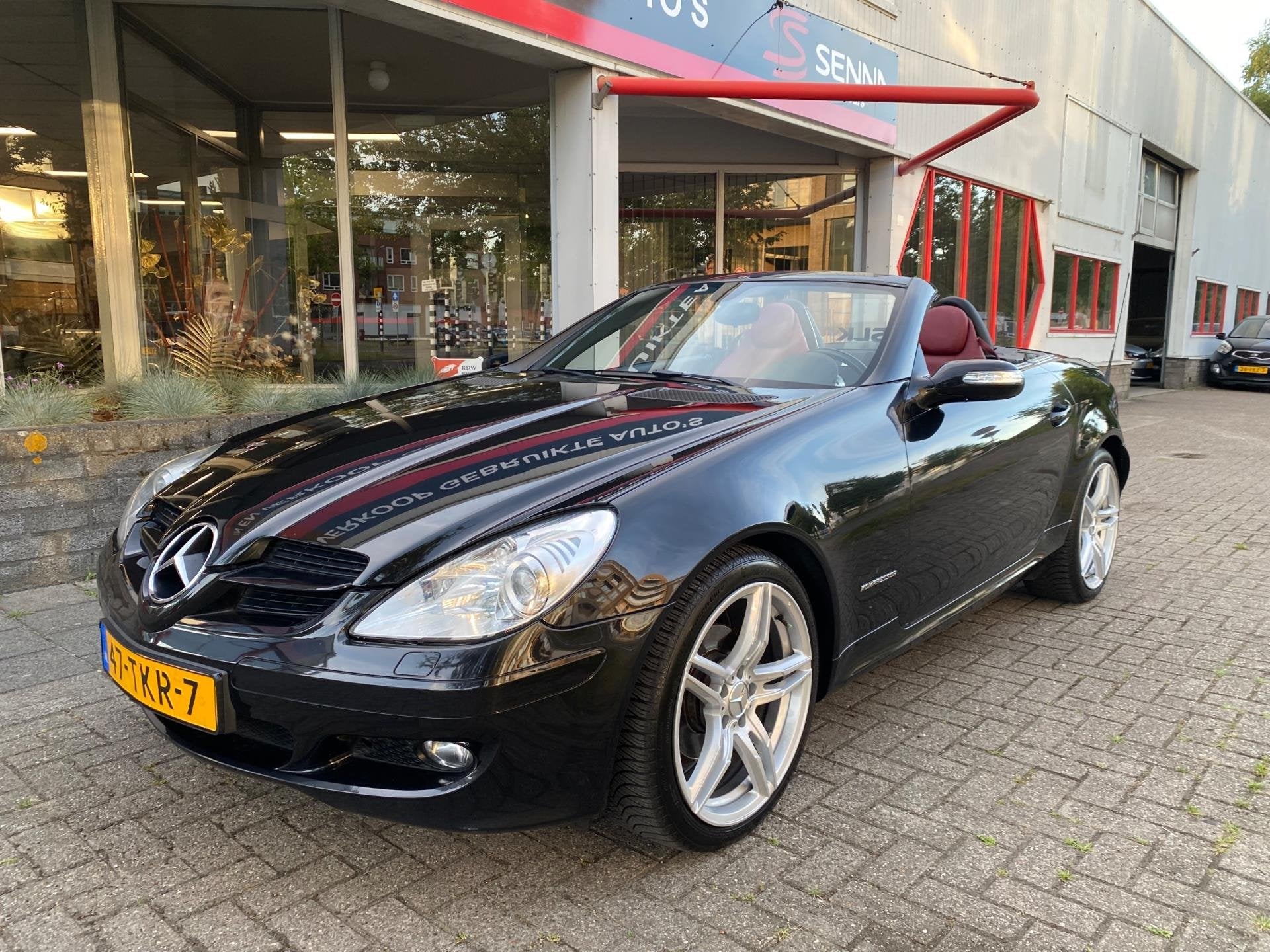 Mercedes-Benz SLK-klasse 200 Kompr Automaat - Leer - AMG - I, Automaat, Achterwielaandrijving, Gebruikt, 4 cilinders