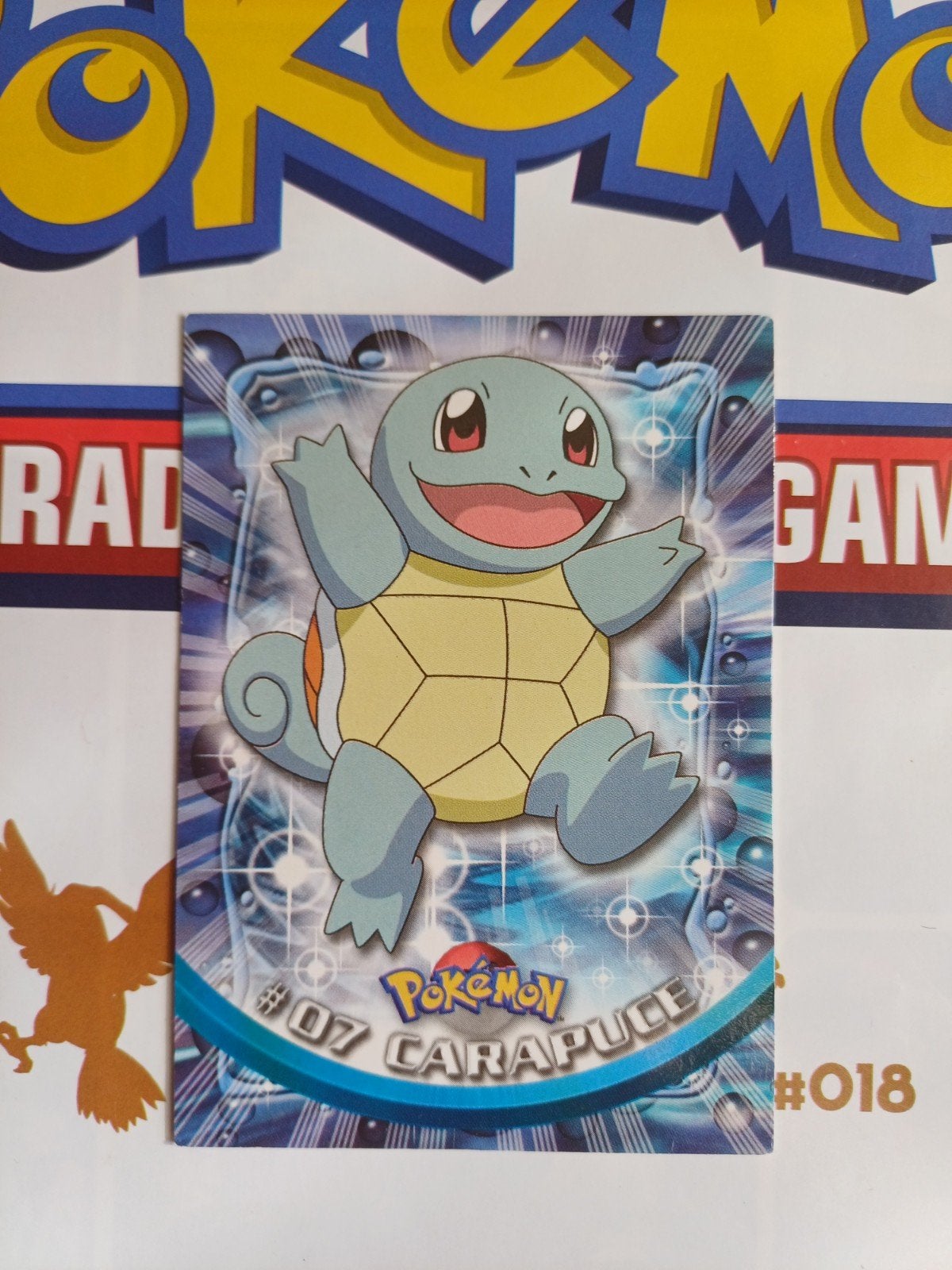 Squirtle #07 Topps Frans, Ophalen of Verzenden, Nieuw, Losse kaart