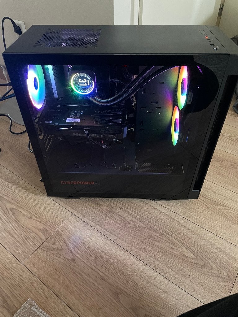 Game PC | i7 11700KF | Corsair AIO | RTX 3050 8GB | 16GB, Ophalen, Zo goed als nieuw, CyberpowerPC, HDD
