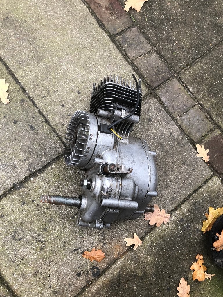 Kreidler Motorblok + onderdelen / werking onbekend, Fietsen en Brommers, Brommeronderdelen | Kreidler, Ophalen of Verzenden, Gebruikt