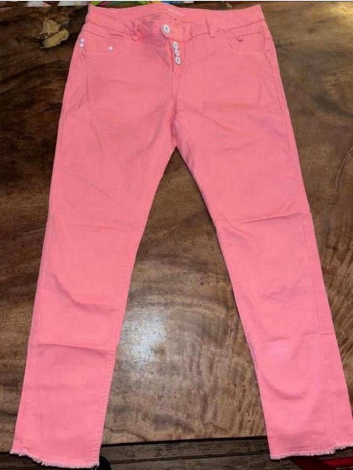 Broek dames, roze, zalm roze mt 40-42, Maat 38/40 (M), Nieuw, Ophalen of Verzenden, Roze