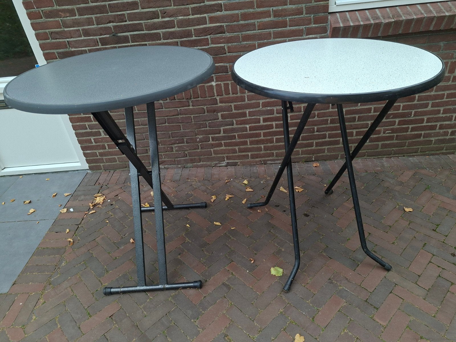 2 Statafels - Ideaal voor feesten en evenementen, Ophalen, Gebruikt