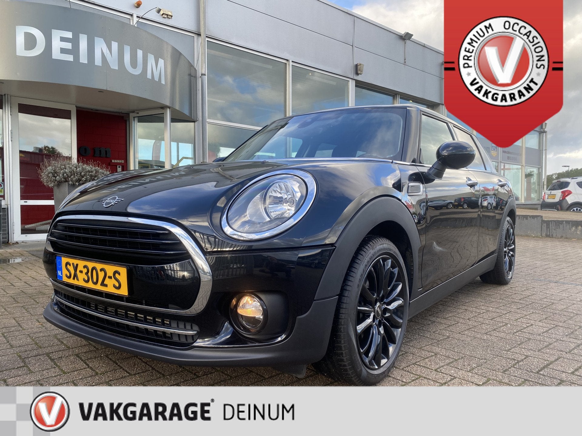 MINI Clubman 1.5 Cooper Salt Business Automaat. Navigatie Co, Auto's, Mini, 136 pk, Gebruikt, Met garantie (alle), Zwart