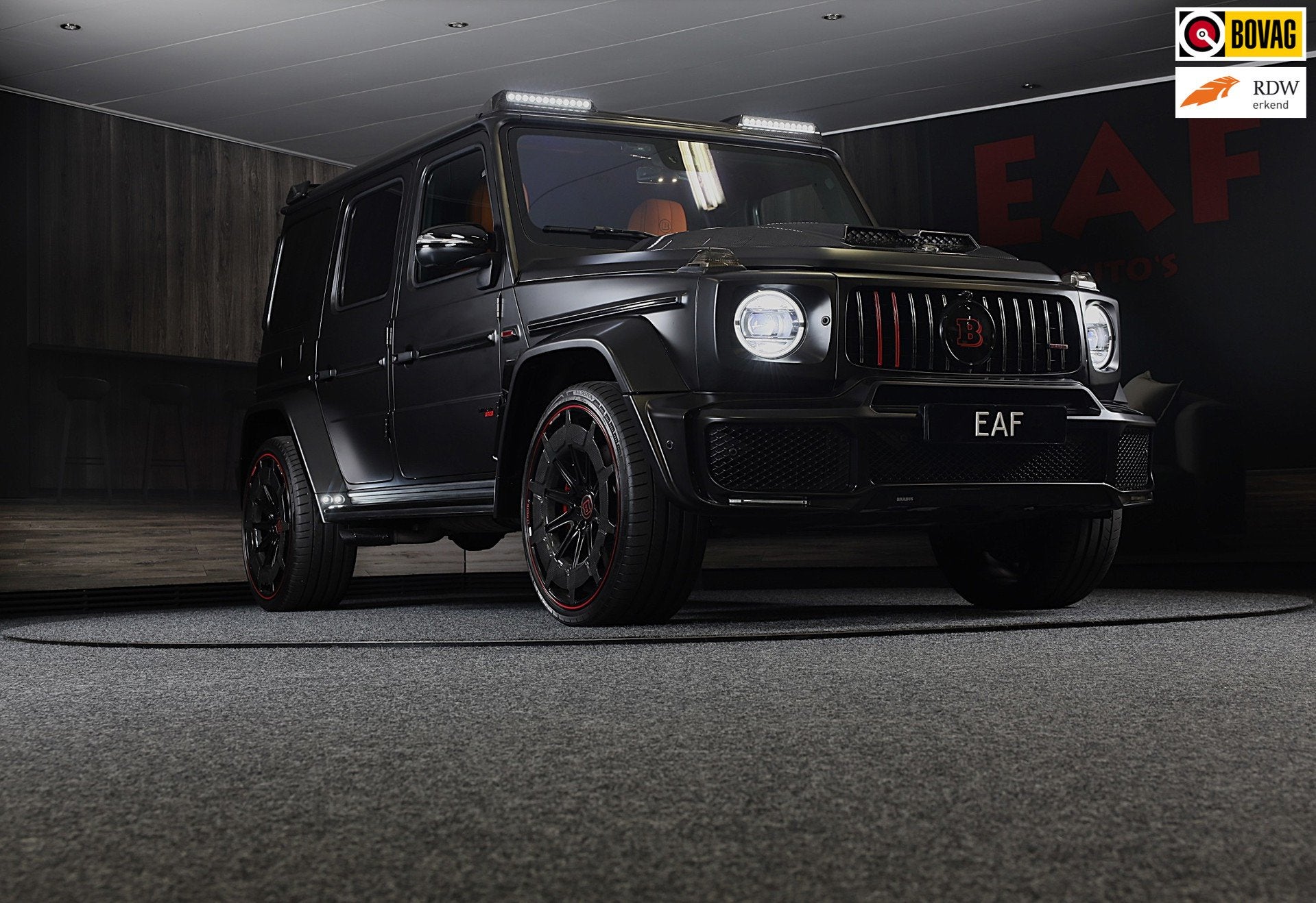 Mercedes-Benz G-klasse 63 Edition 1 BRABUS UITVOERING / Mat, Automaat, G-Klasse, Leder, Vierwielaandrijving