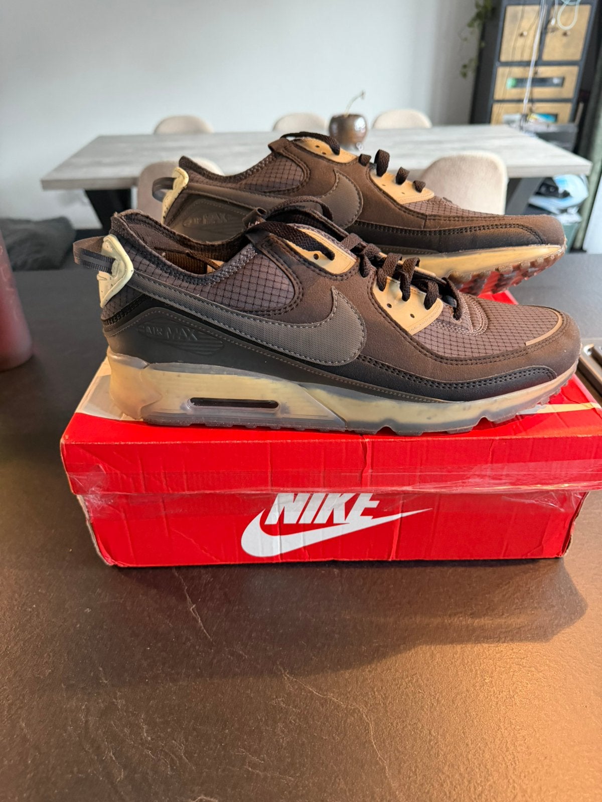 Te koop nieuw paar nike air max 90 in maat 48,5 (48.5), Overige kleuren, Nieuw, Ophalen of Verzenden, Sneakers of Gympen