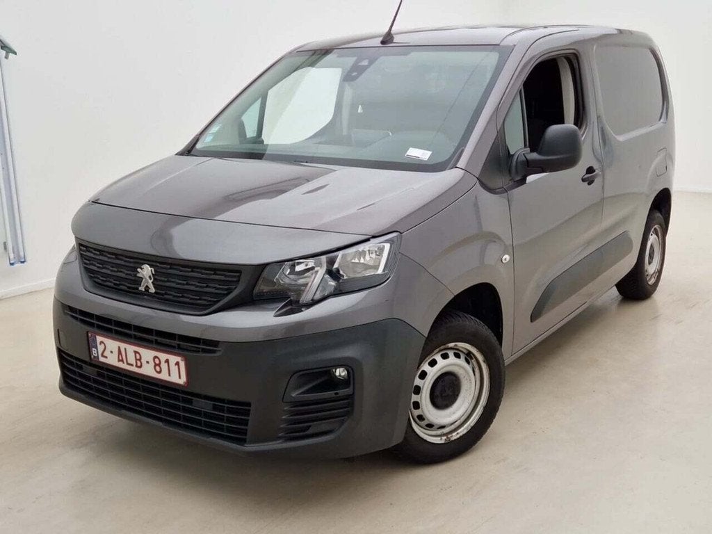 Peugeot Partner 1.5 Standaard L1 LichtblauwHDI 2021 Airco/NA, Auto's, Peugeot, 75 pk, 1395 kg, Te koop, 605 cc
