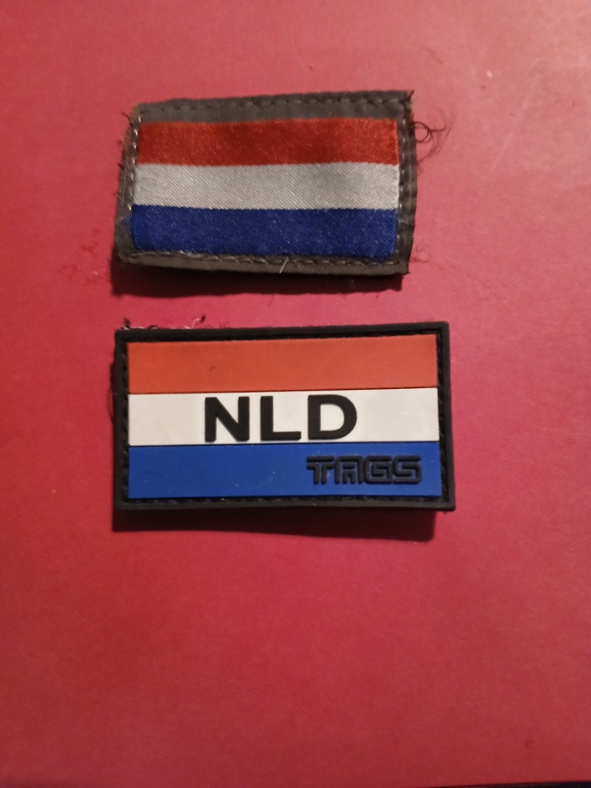 Nederlandse Vlag Patches - NLD TAGS, Verzenden, Overige typen