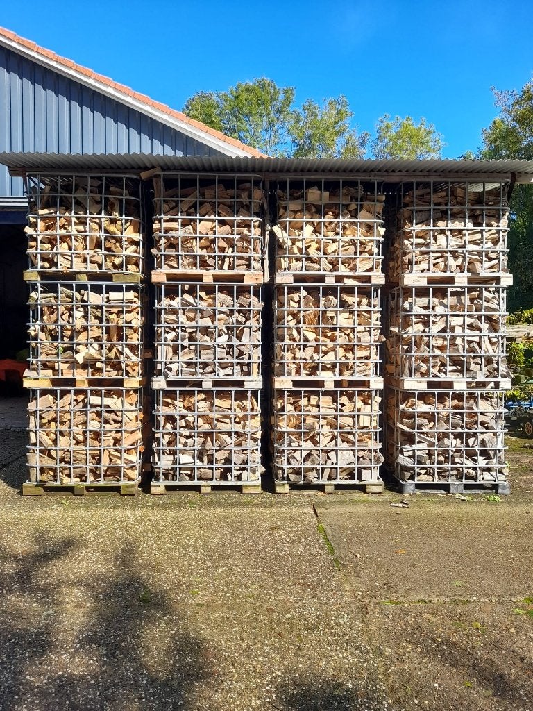 Haardhout, 6 m³ of meer, Ophalen of Verzenden, Eikenhout, Blokken