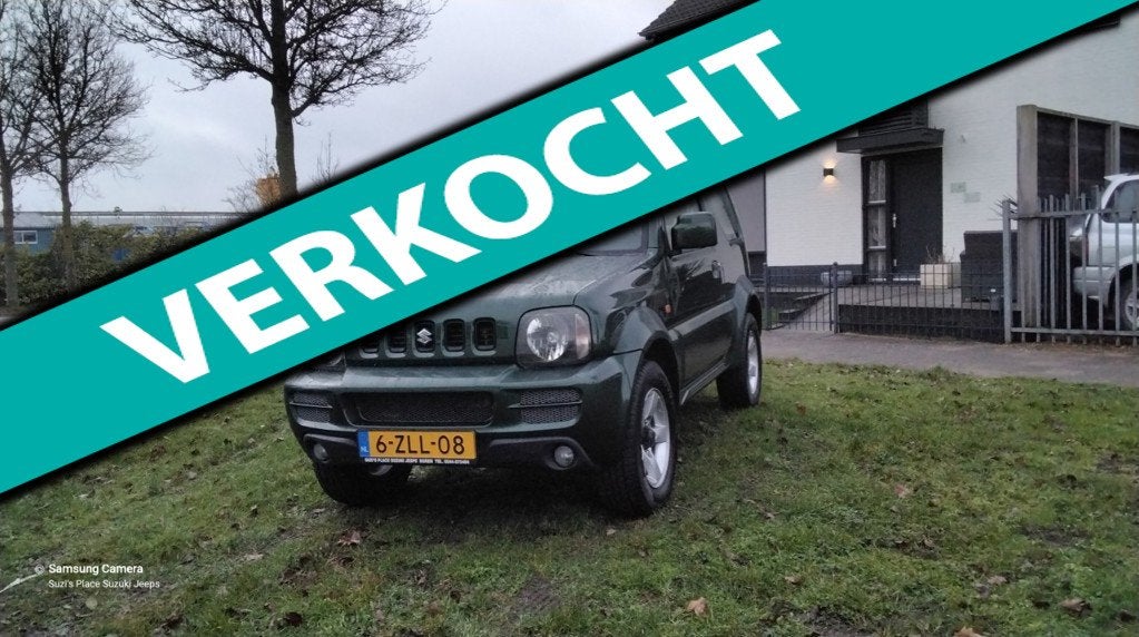 Suzuki Jimny 1.3 Exclusive, Zwart, 4 stoelen, 14 km/l, Bedrijf