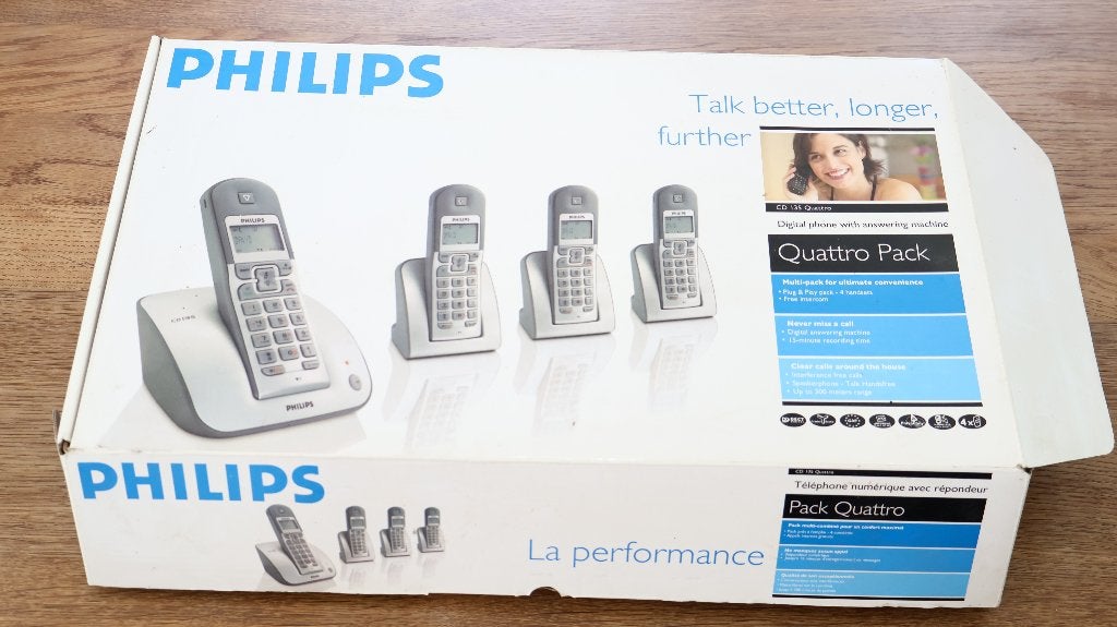 Philips huistelefoon nieuw, Ophalen of Verzenden, Nieuw, 1 handset