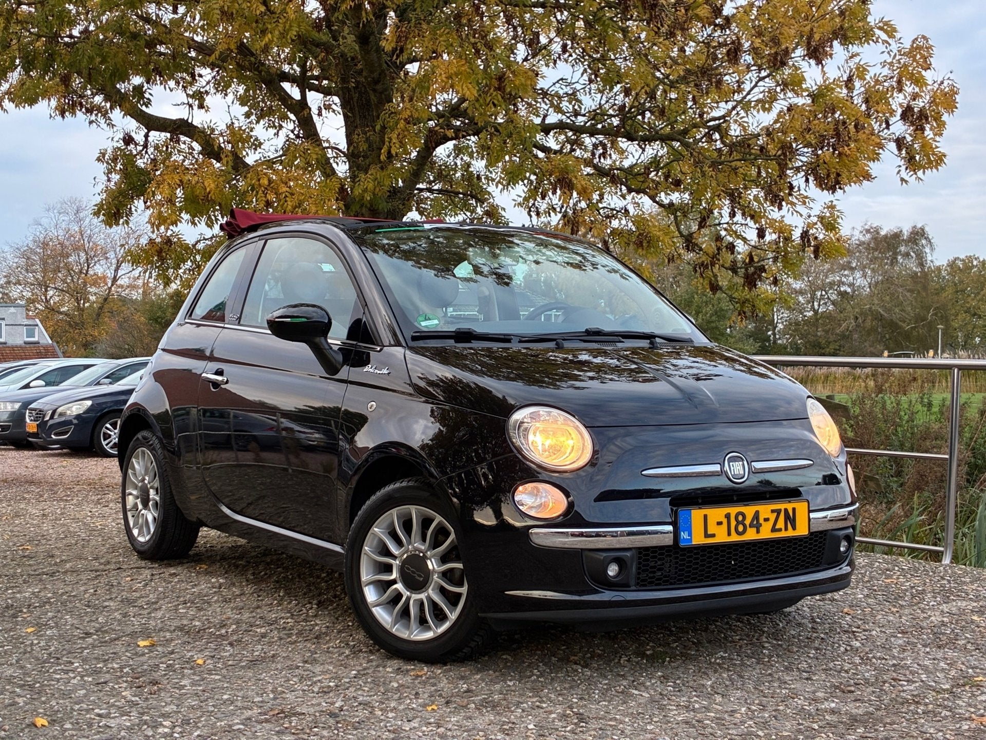 Fiat 500 1.4-16V byDiesel | Half leder + Cruise + Apple car, Auto's, Euro 5, 101 pk, Gebruikt, 4 cilinders