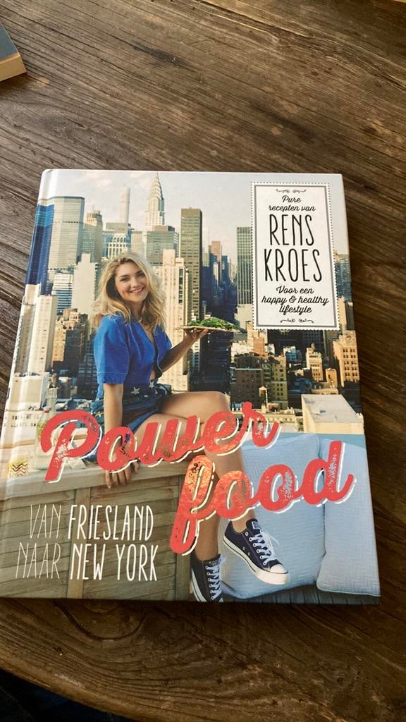 Rens Kroes - Powerfood - Van Friesland naar New York, Verzenden, Gelezen, Rens Kroes