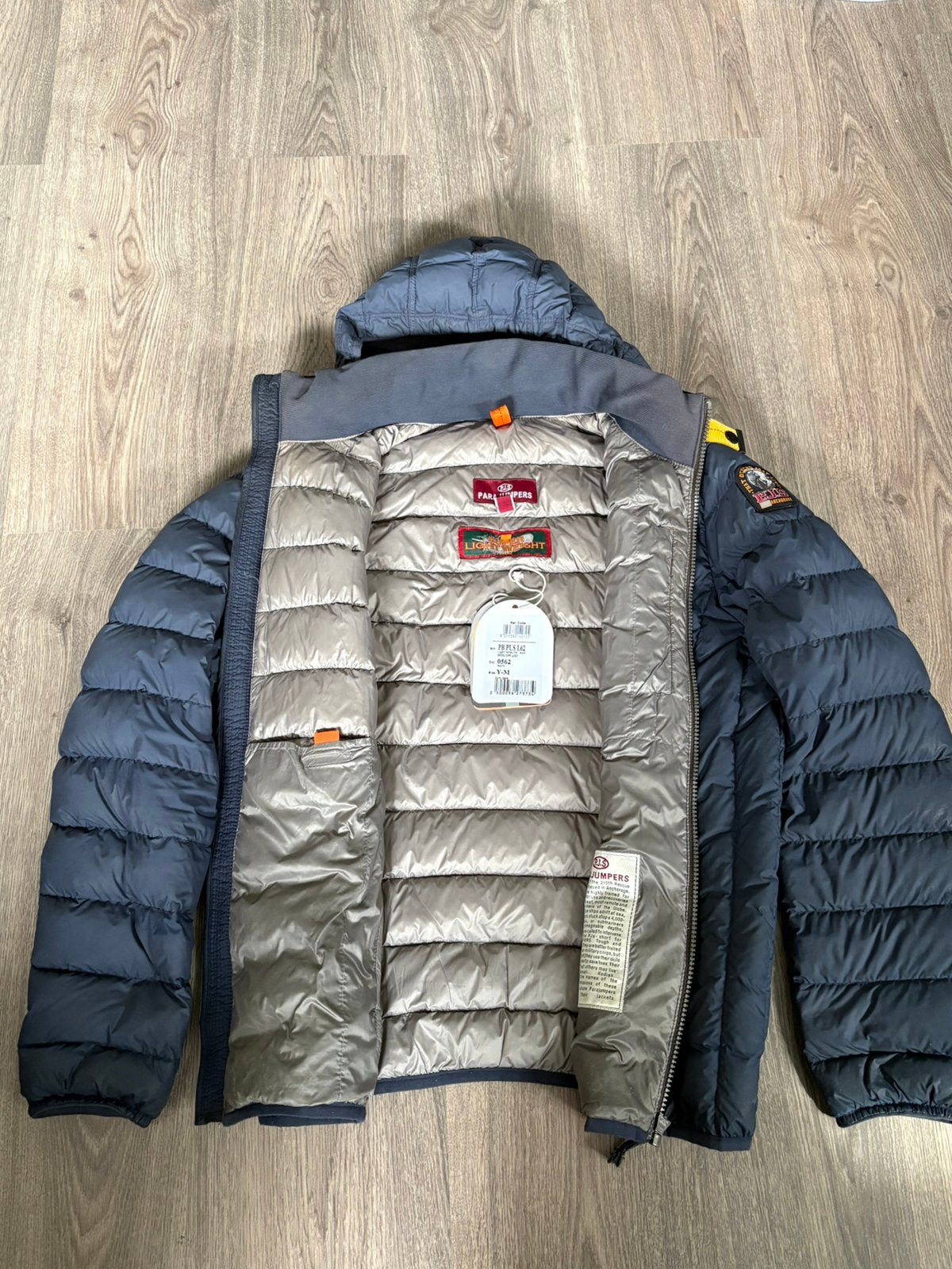 Parajumper last minute boy pufferjas donkerblauw, Ophalen of Verzenden, Gebruikt, Jongen, Jas
