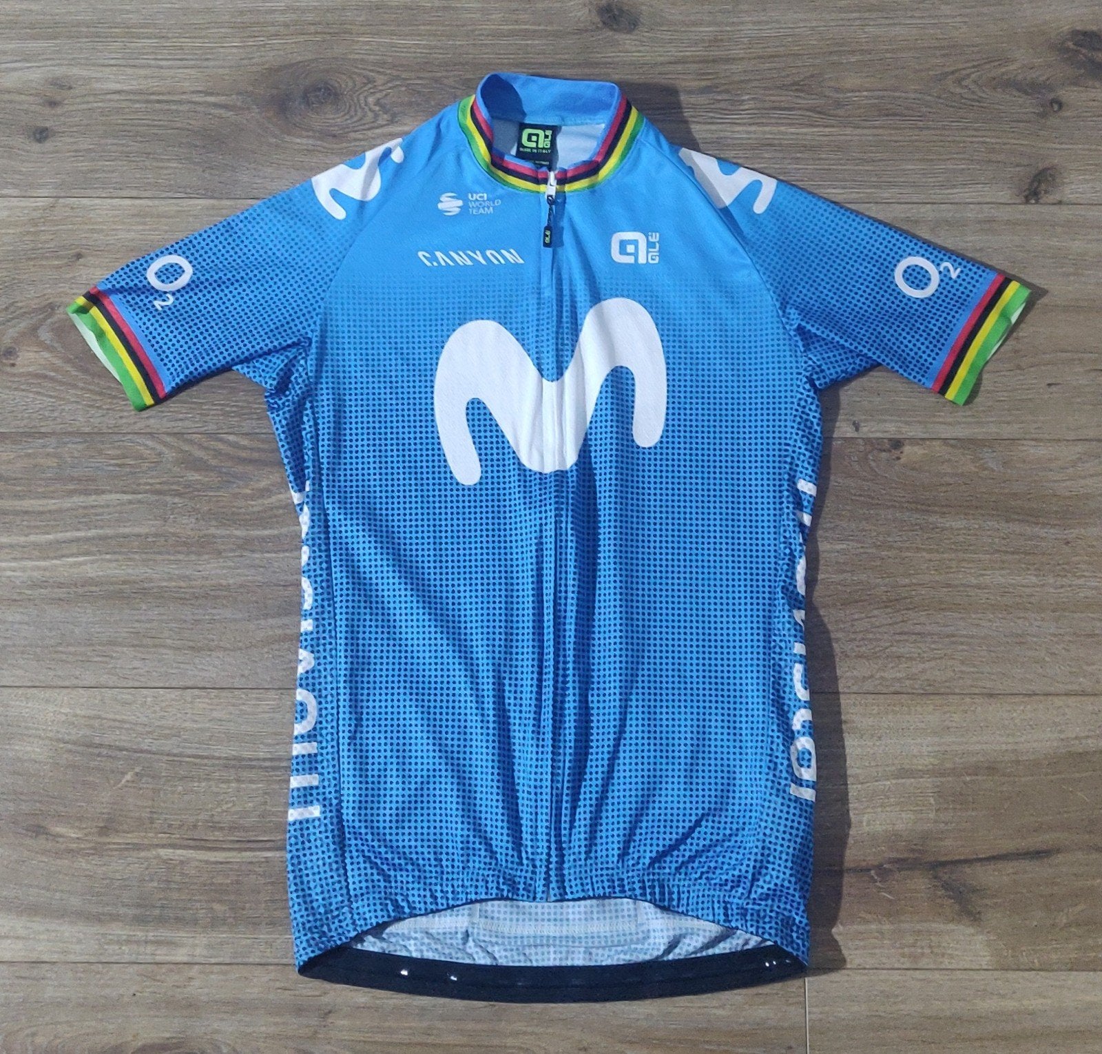 Wielershirt Movistar, Ophalen of Verzenden, Zo goed als nieuw, Kleding