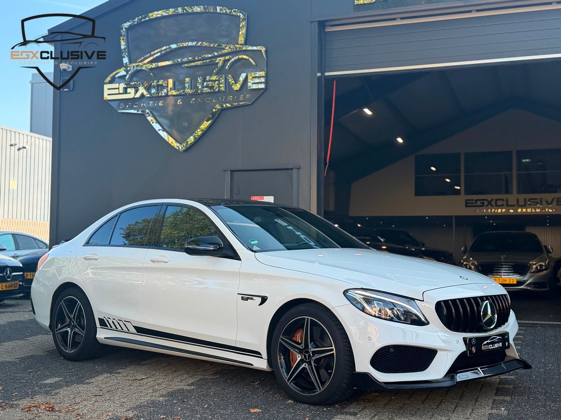 Mercedes-Benz C43 AMG 4MATIC Stage 2 440PK Memory/Sfeer, Auto's, Dealer onderhouden, 367 pk, Bedrijf, Vierwielaandrijving