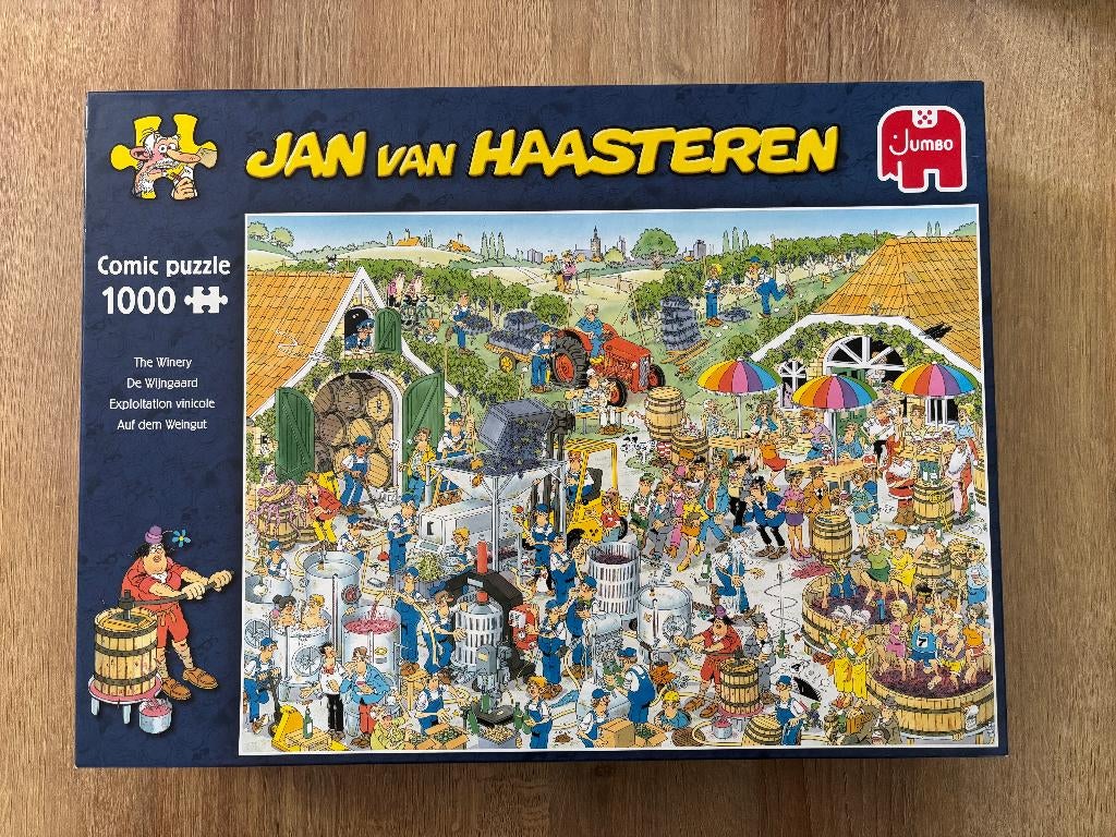 Puzzel - Jan van Haasteren, Ophalen of Verzenden, 500 t/m 1500 stukjes, Zo goed als nieuw, Legpuzzel