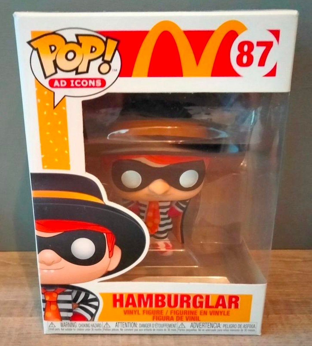 87 Hamburglar AD Icons Funko Pop, Ophalen of Verzenden, Zo goed als nieuw