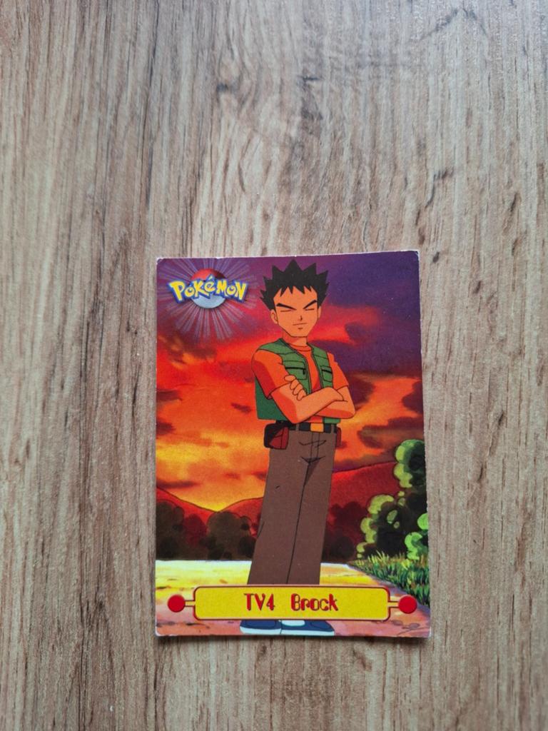 Pokémon TV Animation Edition Kaart - Brock (TV4), Ophalen of Verzenden, Gebruikt, Losse kaart