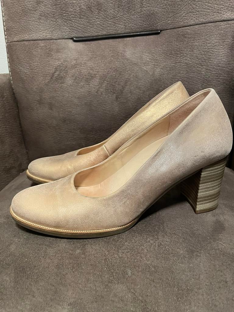 Mooie gabor pumps met blokhak maat 39 breedte g, Ophalen of Verzenden, Zo goed als nieuw, Overige kleuren, Pumps