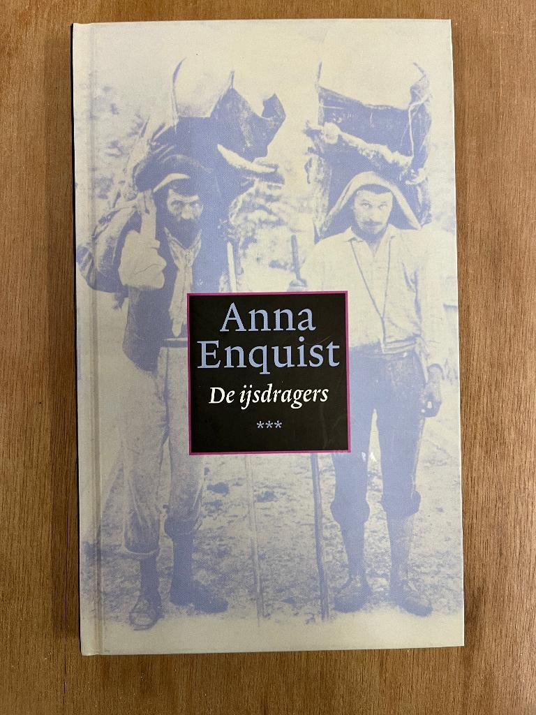 boek:  De ijsdrager, Anna Enquist, Ophalen of Verzenden, Zo goed als nieuw, Anna Enquist, Nederland