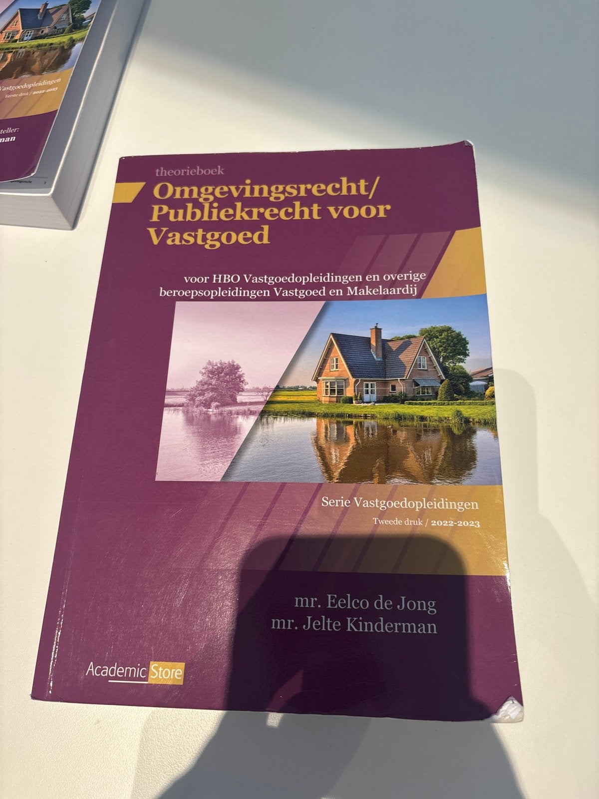 Omgevingsrecht/Publiekrecht voor Vastgoed HBO, Ophalen of Verzenden, Gamma, Zo goed als nieuw, HBO