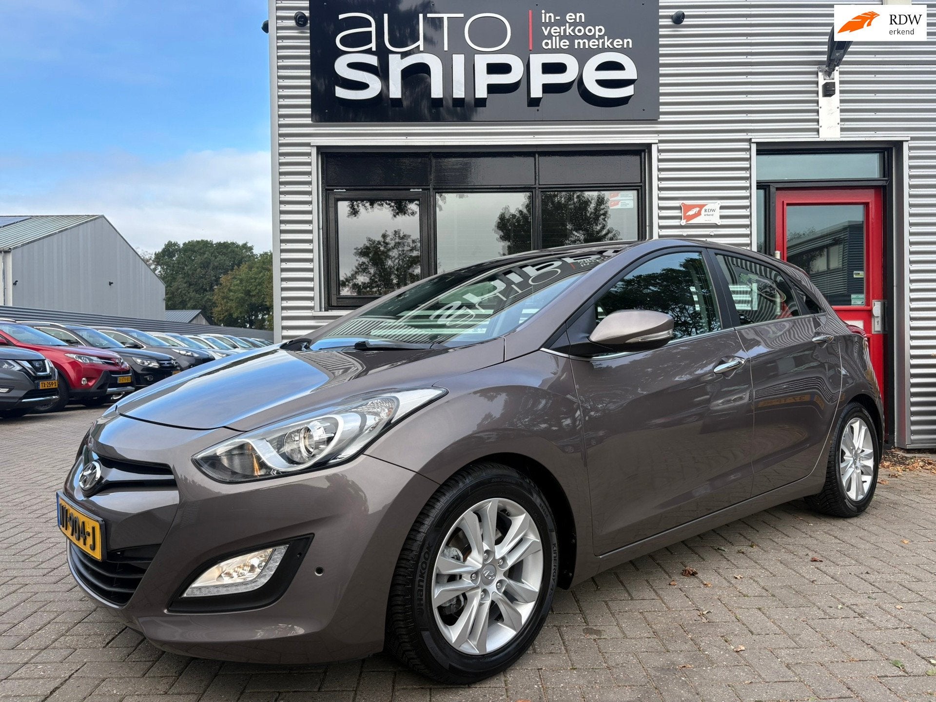 Hyundai I30 1.6 GDI i-Motion -AUTOMAAT-DAB+-CLIMA-CRUISECONT, Auto's, Euro 5, Bruin, Bedrijf, I30