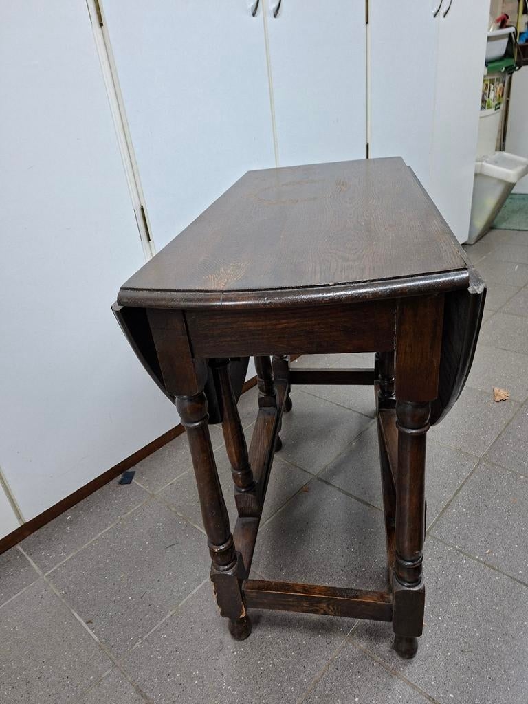 Originele Engelse hangoor tafel, Antiek en Kunst, Ophalen
