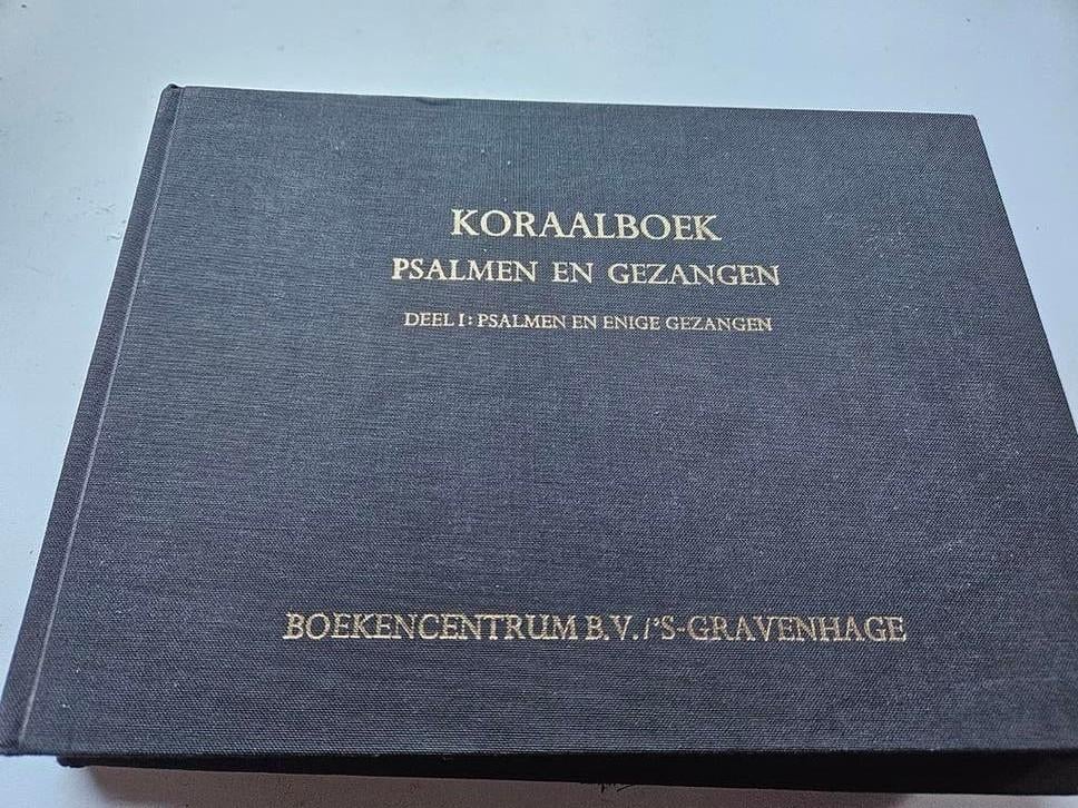 Koraarboek psalmen en gezangen, Muziek en Instrumenten, Ophalen of Verzenden, Zo goed als nieuw, Religie en Gospel