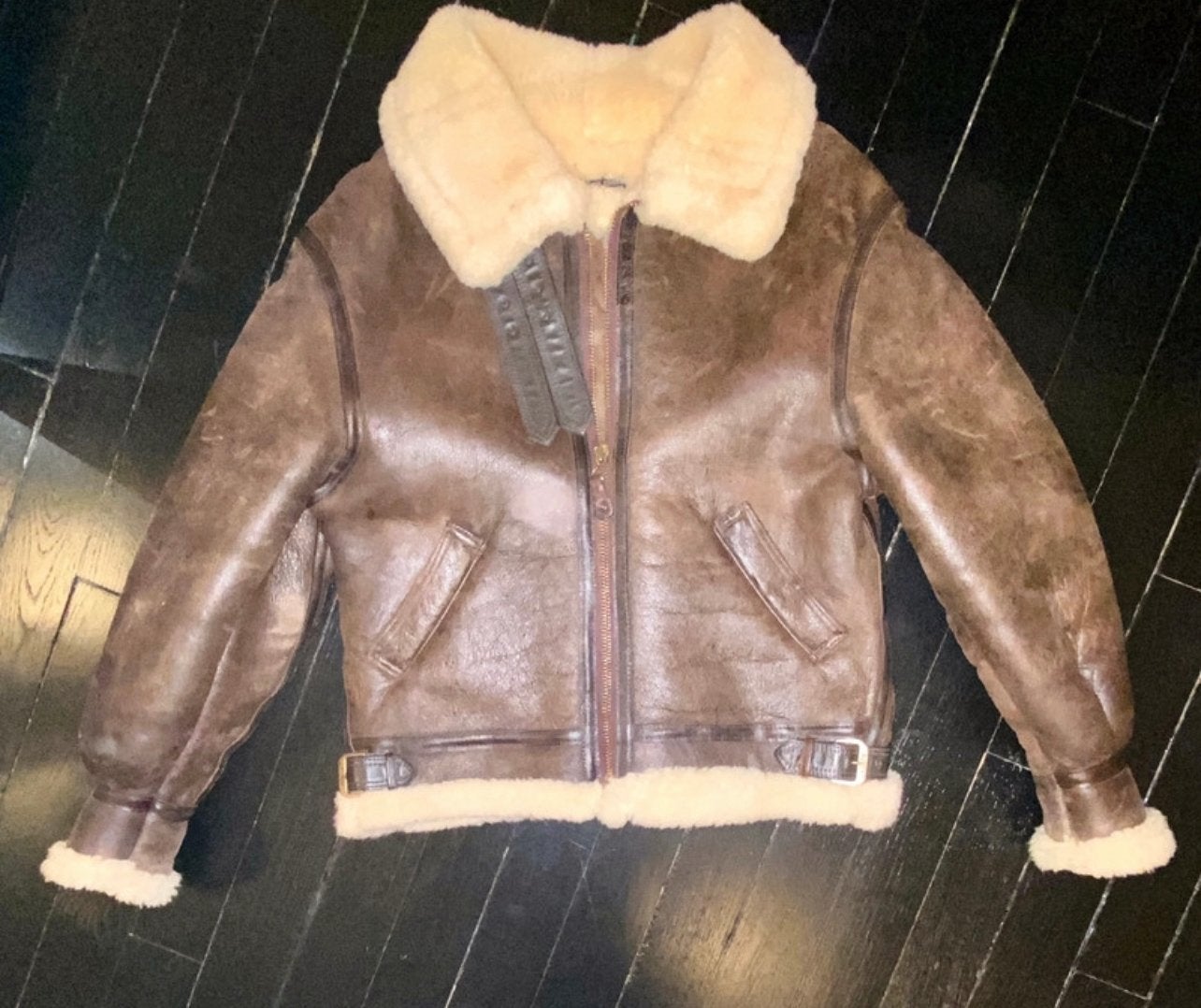 AVIREX ORIGINAL FLIGHT JACKET –ZEER ZELDZAAM COLLECTORS ITEM, Ophalen of Verzenden, Zo goed als nieuw, Maat 56/58 (XL)