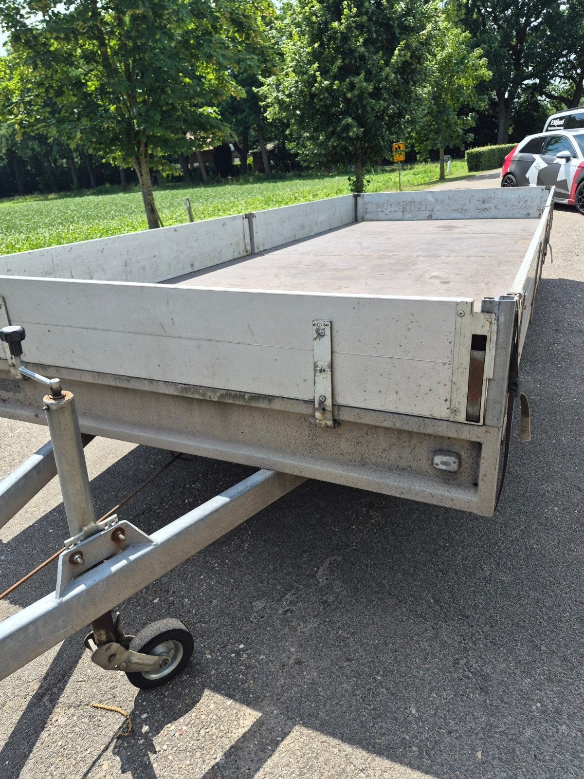 Anssems plateauwagen 5x2 Aanhanger 3000 kg, Ophalen of Verzenden, Gebruikt