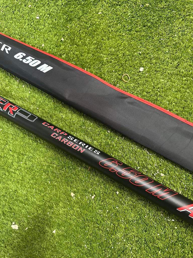 Nieuwe Arca Carp Tracer vaste hengel, 6.50 meter, Watersport en Boten, Hengelsport | Witvissen, Ophalen of Verzenden, Nieuw, Vaste hengel