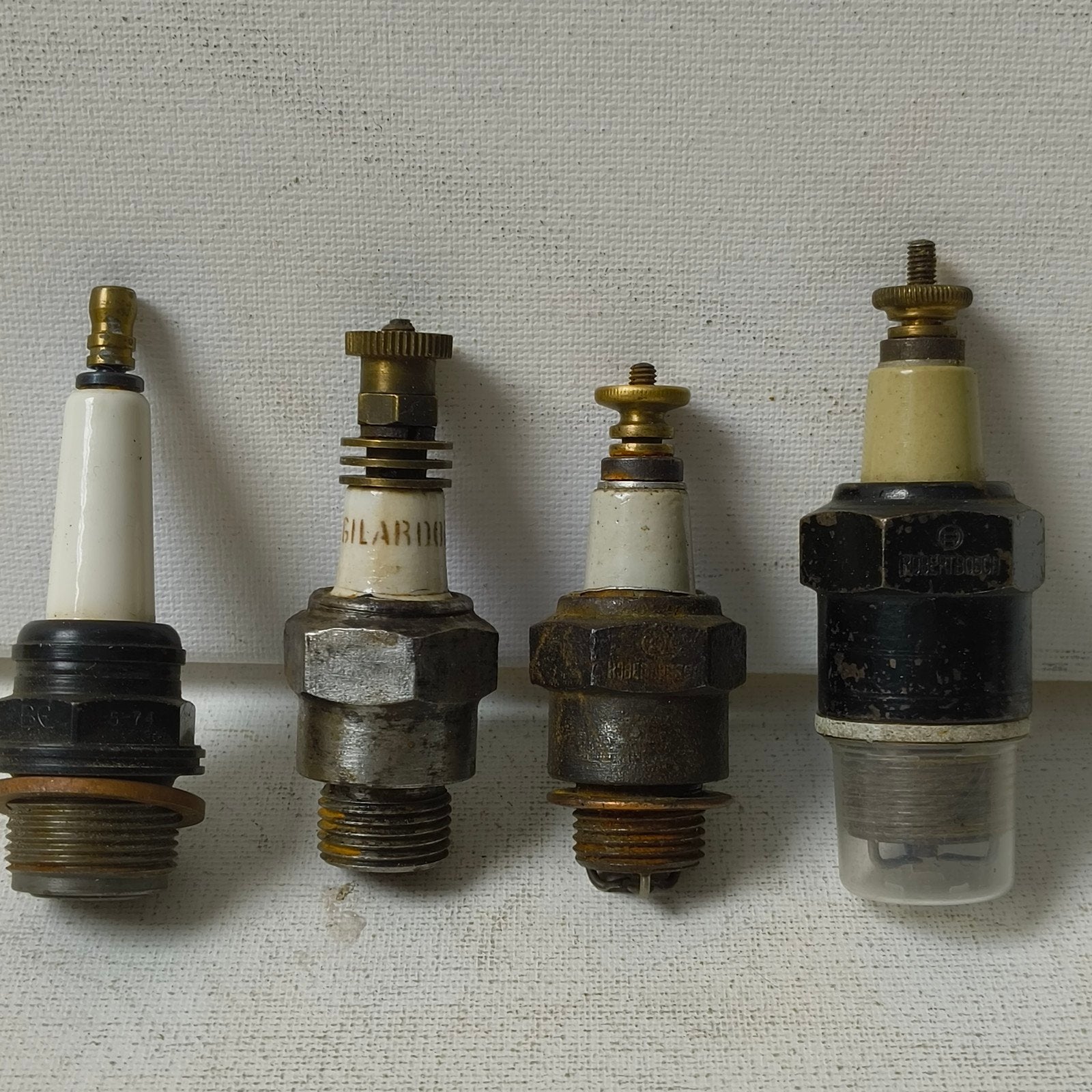 4 Antieke vooroorlogse Bougies Bosch,Gilardoni,BG, Ophalen of Verzenden